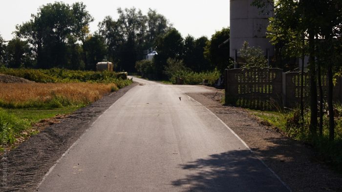 Droga - Węglinek - po odbudowie