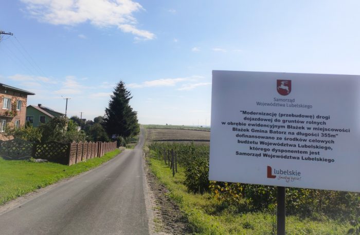 Miniaturka artykułu Modernizacja drogi dojazdowej w miejscowości Kolonia Błażek