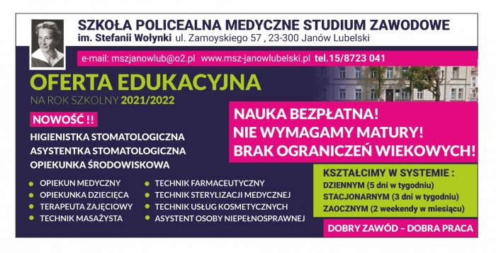 Miniaturka artykułu Oferta edukacyjna SP-MSZ w Janowie Lubelskim