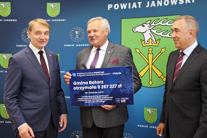 Miniaturka artykułu Ponad 9 milionów z Rządowego Funduszu Polski Ład dla Gminy Batorz
