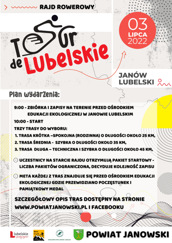 Miniaturka artykułu Tour de Lubelskie – Rajd Rowerowy