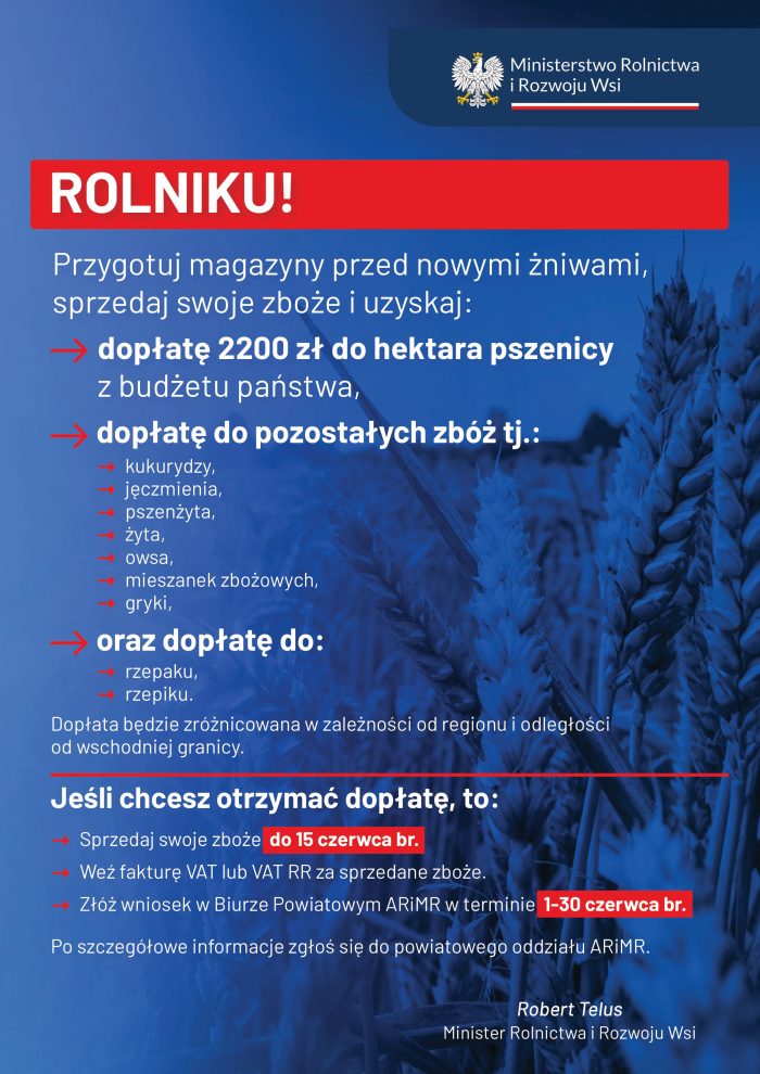 Miniaturka artykułu Plakat MRiRW „Polska wieś to przyszłość”