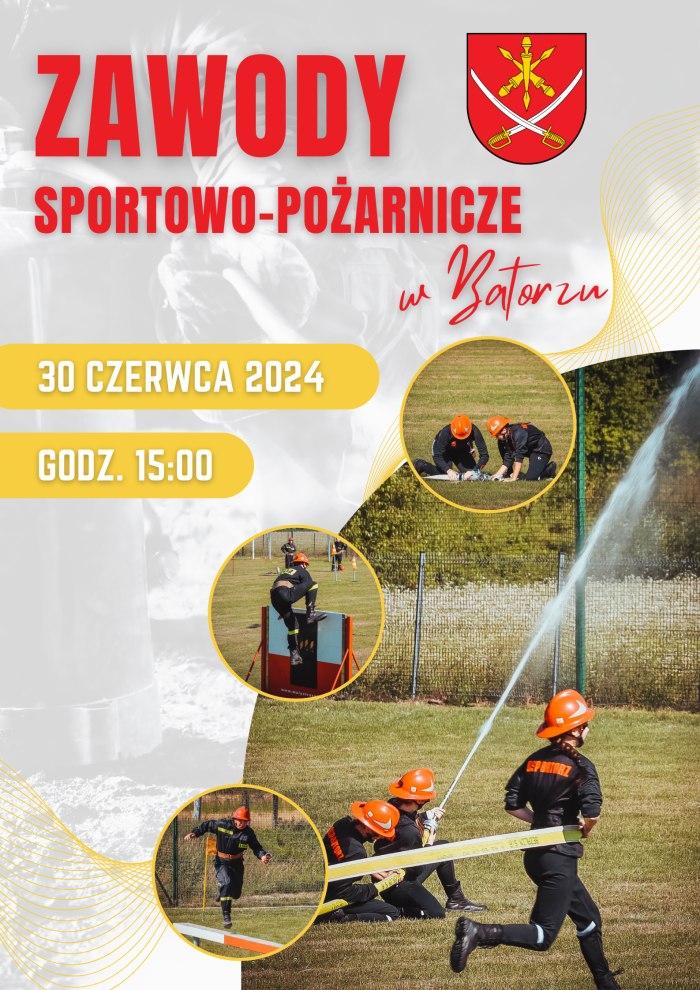Miniaturka artykułu Zapraszamy na Zawody Sportowo-Pożarnicze 30.06.2024