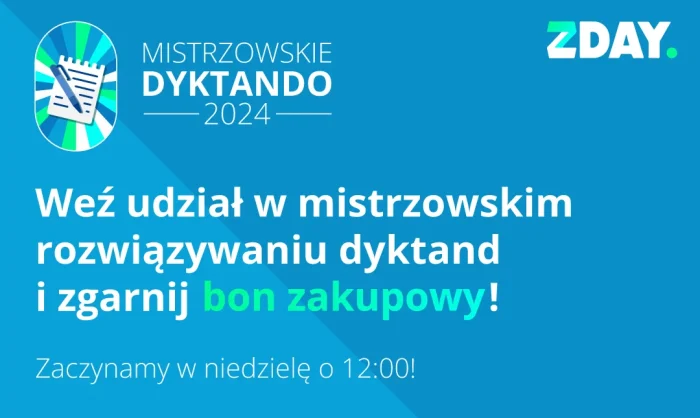 Miniaturka artykułu Ogłoszenie: Zaproszenie na dyktando z okazji EURO 2024 !