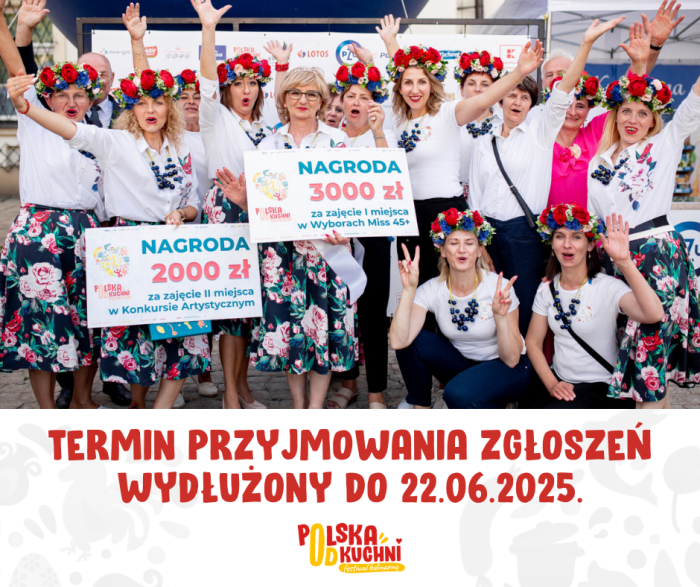 Miniaturka artykułu Festiwal „Polska od Kuchni” – trwają zapisy do konkursów dla Kół Gospodyń Wiejskich