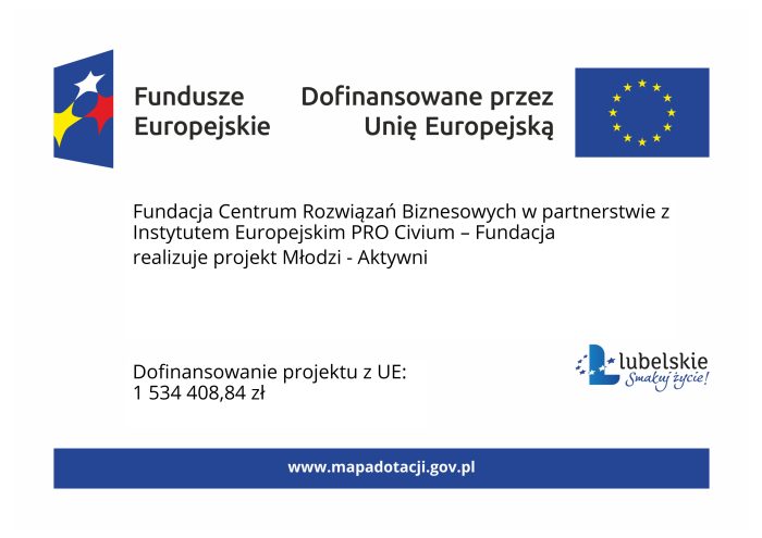 Miniaturka artykułu Projekt Młodzi – Aktywni