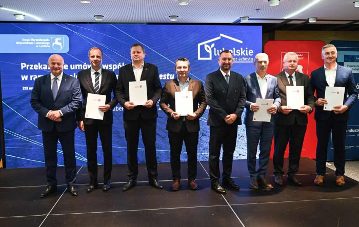 Miniaturka artykułu Umowa podpisana! – Lubelskie bez azbestu