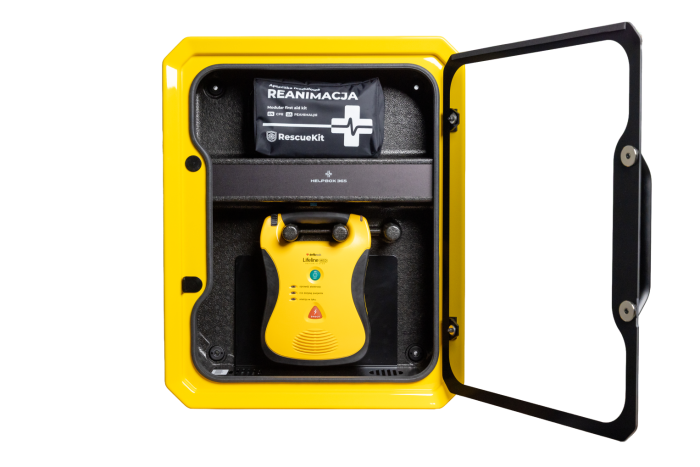 Miniaturka artykułu Stacja z defibrylatorem AED zainstalowana w Gminie Batorz