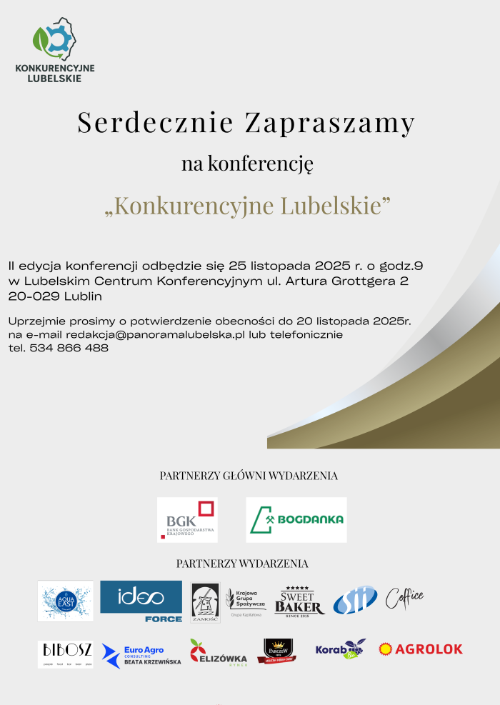 Miniaturka artykułu Konkurencyjne Lubelskie – 25 listopada 2025