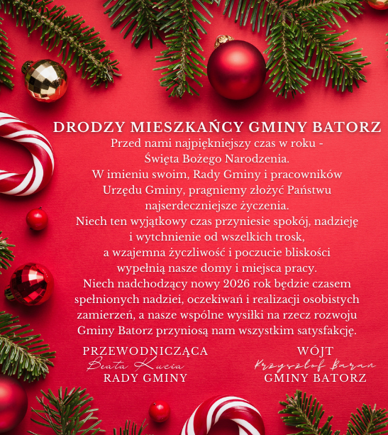 Miniaturka artykułu Życzenia z okazji Świąt Bożego Narodzenia