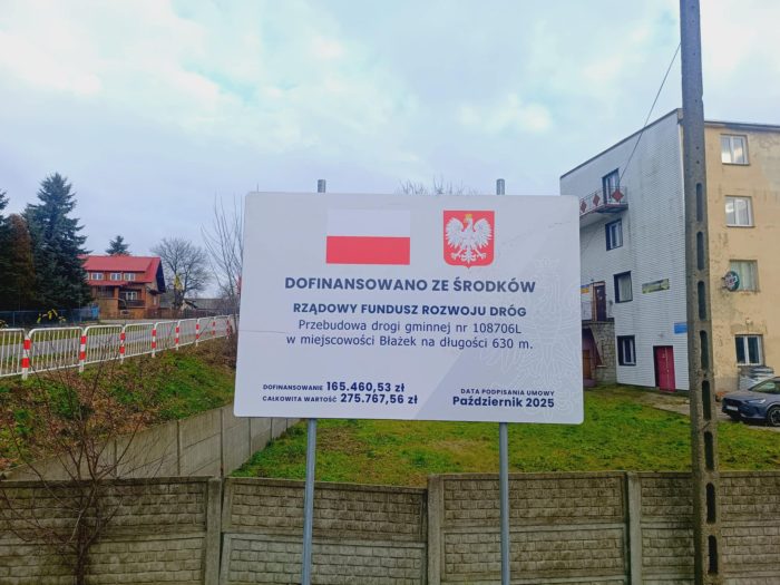 Miniaturka artykułu Zakończono prace na odcinku drogi w Błażku!