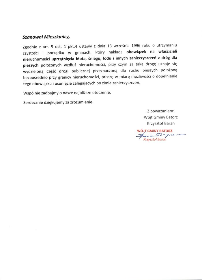 Miniaturka artykułu Porządki po zimie