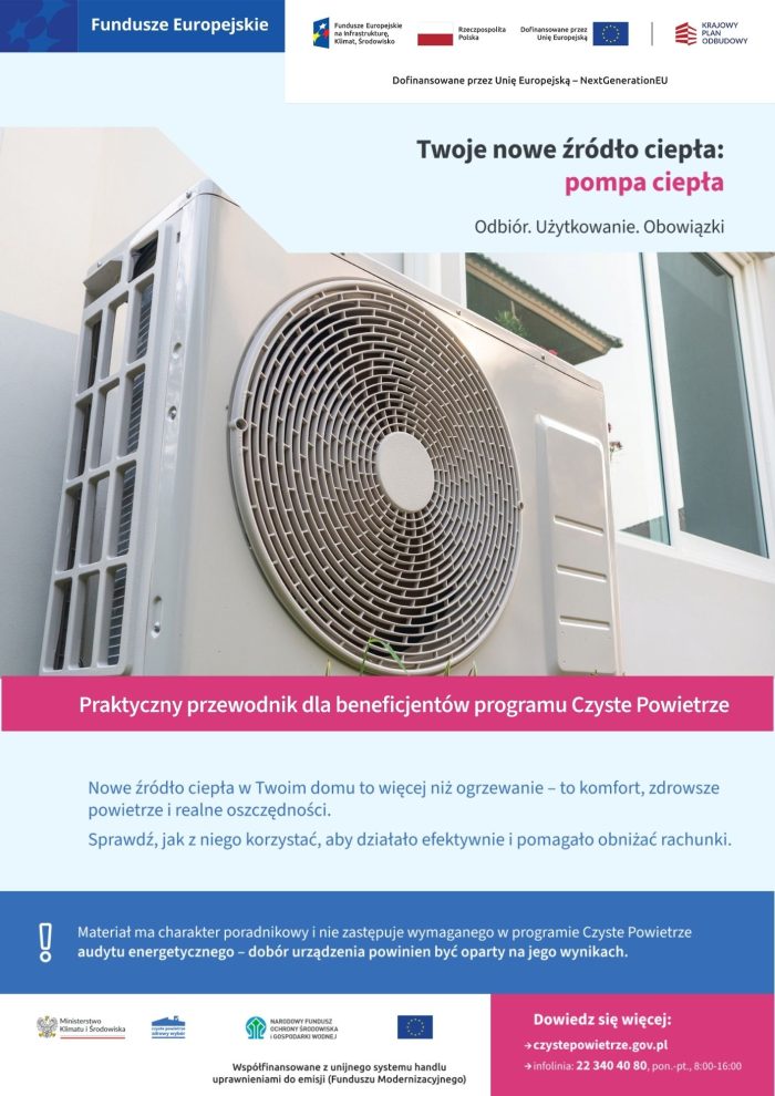 Miniaturka artykułu Broszura na temat pompy ciepła