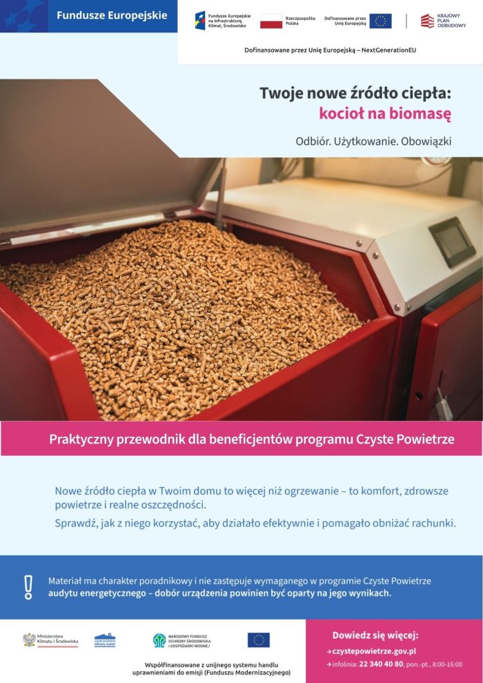 Miniaturka artykułu Broszura na temat kotła na biomasę