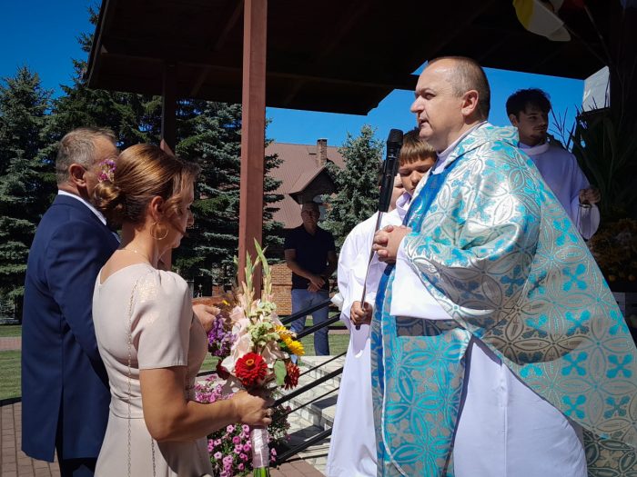 Miniaturka artykułu Dożynki Parafialne w Aleksandrówce – dziękczynienie za plony i jubileusz kapłaństwa