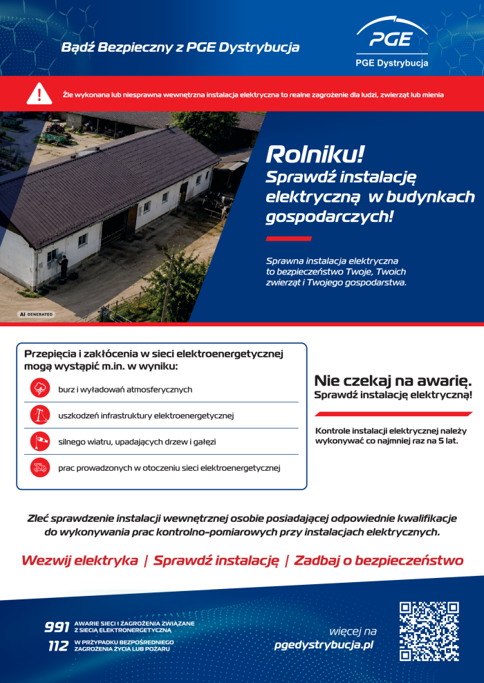 Miniaturka artykułu Bądź Bezpieczny z PGE Dystrybucja